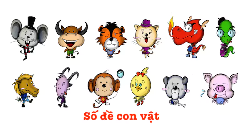 giải mã số đề con vật